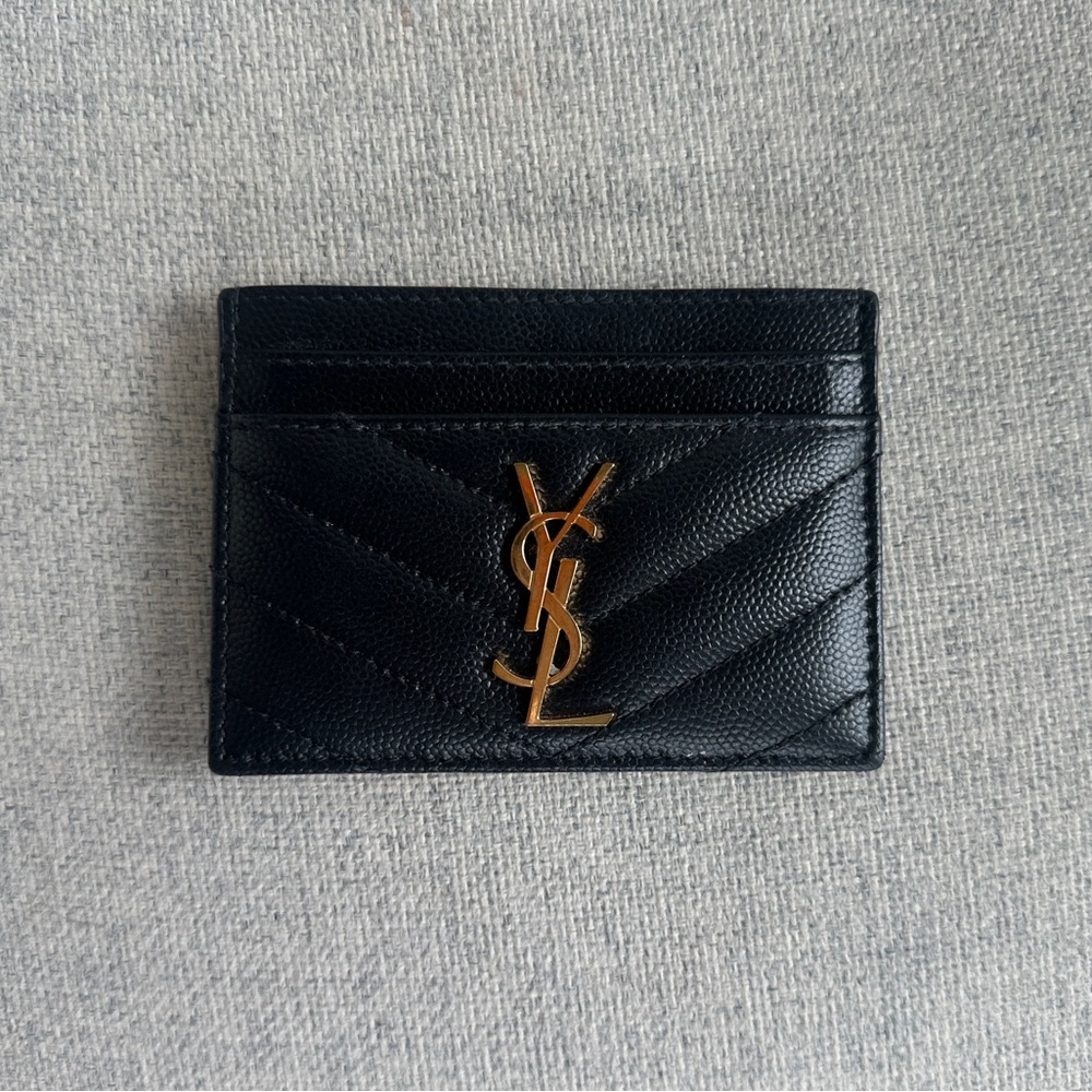 Authentic YSL Cardholder Wallet